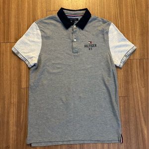 Mens Tommy Hilfiger Polo Shirt | Gray